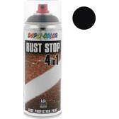 Pintura antioxidante 4 en 1 - RAL 9005 Negro satinado oscuro - 400 ml DUPLI COLOR - 868320