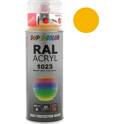 Acrylic Paint - RAL 1023 Gloss traffic yellow - 400 ml DUPLI COLOR - 522956