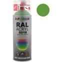 Vernice acrilica - RAL 6018 Giallo-Verde lucido - 400 ml DUPLI COLOR - 349683