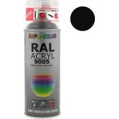 Vernice acrilica - RAL 9005 Nero scuro lucido - 400 ml DUPLI COLOR - 349836