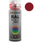 Vernice acrilica - RAL 3003 Rosso rubino lucido - 400 ml DUPLI COLOR - 354809
