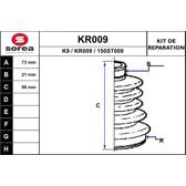 Asmanchetten set EAI - KR009