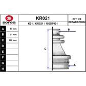 Asmanchetten set EAI - KR021
