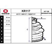 Asmanchetten set EAI - KR117