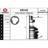 Bellow, drive shaft EAI - KR145