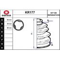 Bellow Kit, drive shaft EAI - KR177