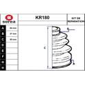 Bellow Kit, drive shaft EAI - KR180