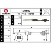 Cardan EAI - T39100