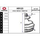 Faltenbalgsatz, Antriebswelle EAI - KR123