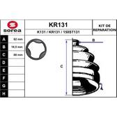 Jeu de joints-soufflets (Cardan) EAI - KR131