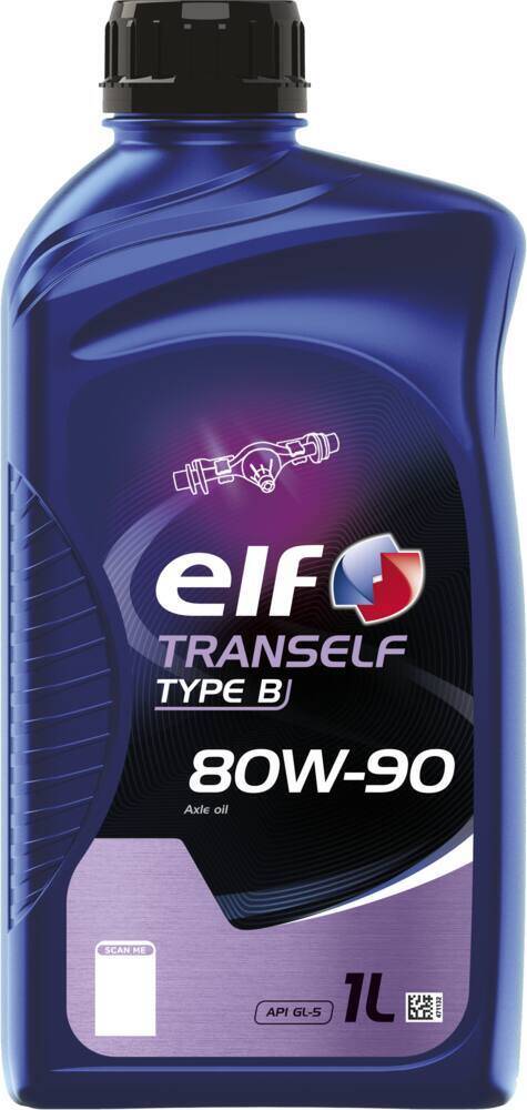 Gearbox oil TRANSELF TYP B 80W90 - 1 Liter