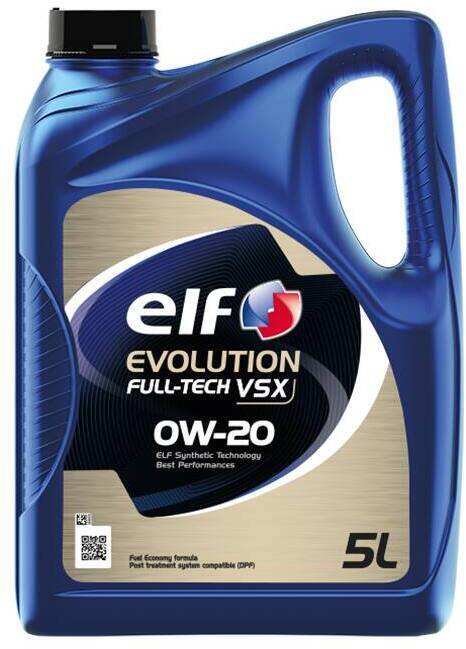Engine Oil EVOLUTION FULLTECH VSX 0W20 - 5 Liters