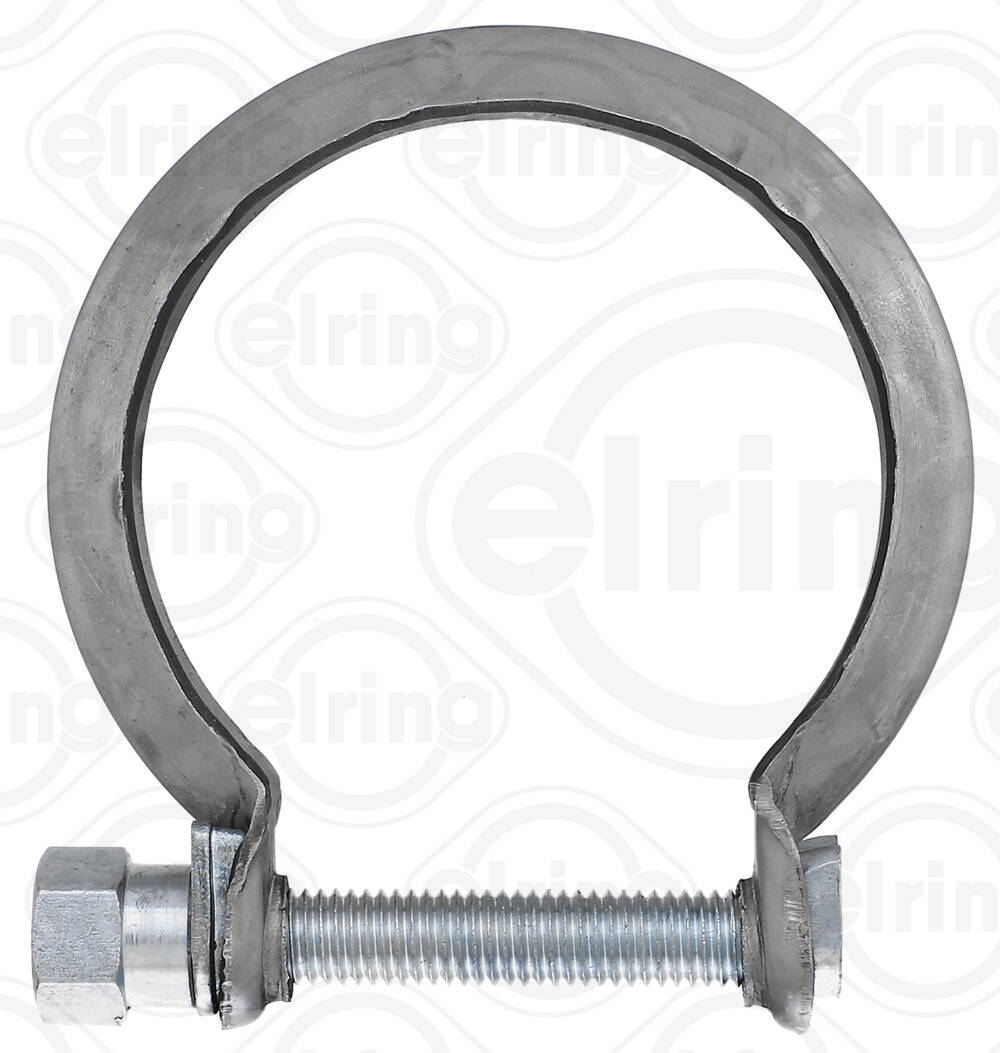 Clamp, exhaust system