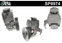 Hydraulic pump steering system
