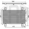 Condenser air conditioning ERA - 667084