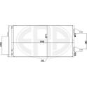 Condenser air conditioning ERA - 667247