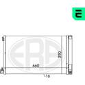 Condensor, airconditioning ERA - 667049