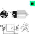 Interruptor electromagnético, motor de arranque ERA - ZM6993