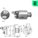 Magneetschakelaar, startmotor ERA - ZM1495