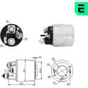 Magneetschakelaar, startmotor ERA - ZM2494