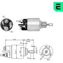 Magneetschakelaar, startmotor ERA - ZM379