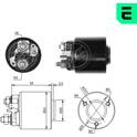 Magneetschakelaar, startmotor ERA - ZM491