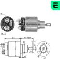 Magneetschakelaar, startmotor ERA - ZM873