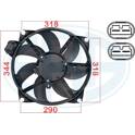 Radiator fan ERA - 352084