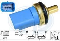 Sensor, temperatura do líquido de refrigeração