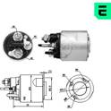 Solenoid, startmotor ERA - ZM4494