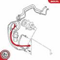 Conduite à haute pression (climatisation) ESEN SKV - 43SKV543