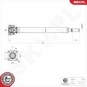 Semiassi ESEN SKV - 76SKV007