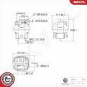 Support moteur ESEN SKV - 75SKV434