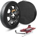 Roue de secours : Jante acier + pneu  135/90 R17 EURASTEEL - RS1789040666M7D.B