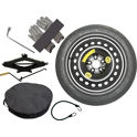 Roue de secours : Jante alliage + pneu 125/70 R18 EURASTEEL - RS1891040M54.B