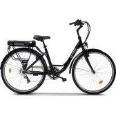 Vélo électrique noir LOS ANGELES EVOBIKE - LOSANGELES