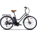 Vélo électrique gris NEW YORK EVOBIKE - NEWYORK-G