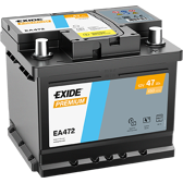 Accu 47Ah/450A EXIDE - EA472