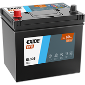 Accu 60Ah/520A EXIDE - EL605