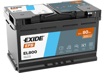 Accu 80Ah/720A