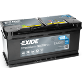 Starterbatterie 100Ah/900A EXIDE - EA1000