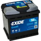 Starterbatterie 50Ah/450A EXIDE - EB500