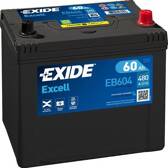 Starterbatterie 60Ah/480A EXIDE - EB604