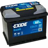 Starterbatterie 62Ah/540A EXIDE - EB620