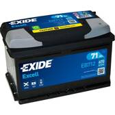 Starterbatterie 71Ah/670A EXIDE - EB712