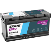 Starterbatterie 105Ah/950A EXIDE - EK1050