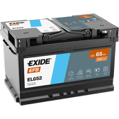 Starterbatterie 65Ah/650A EXIDE - EL652