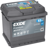 Bateria de arranque 53Ah/540A EXIDE - EA530