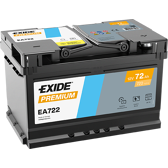 Batería de arranque 72Ah/720A EXIDE - EA722