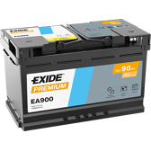 Bateria de arranque 90Ah/720A EXIDE - EA900